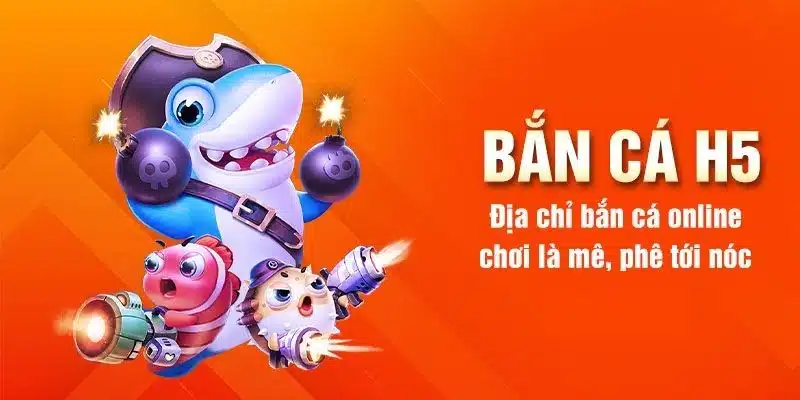 Thiết kế bắn cá H5 đẹp mắt, âm thanh chất lượng